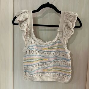 Zara knit tank top. Medium.